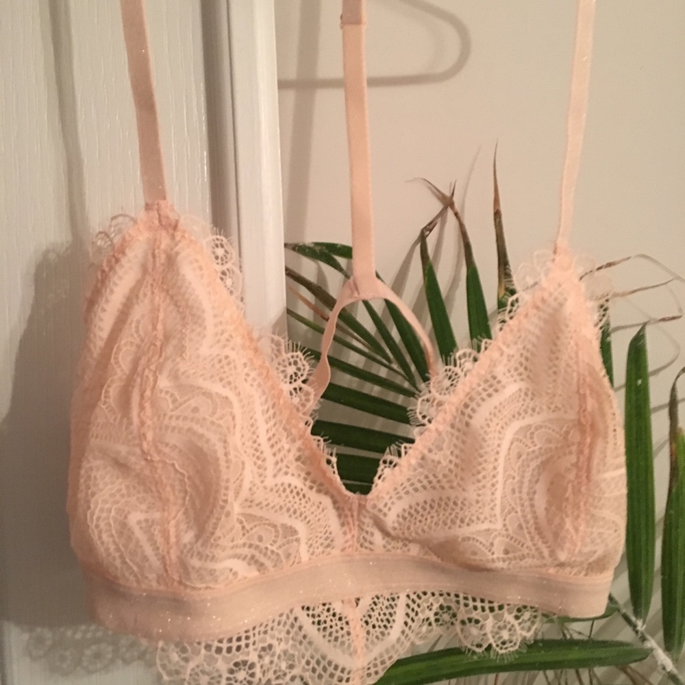 Pink free people Bralette